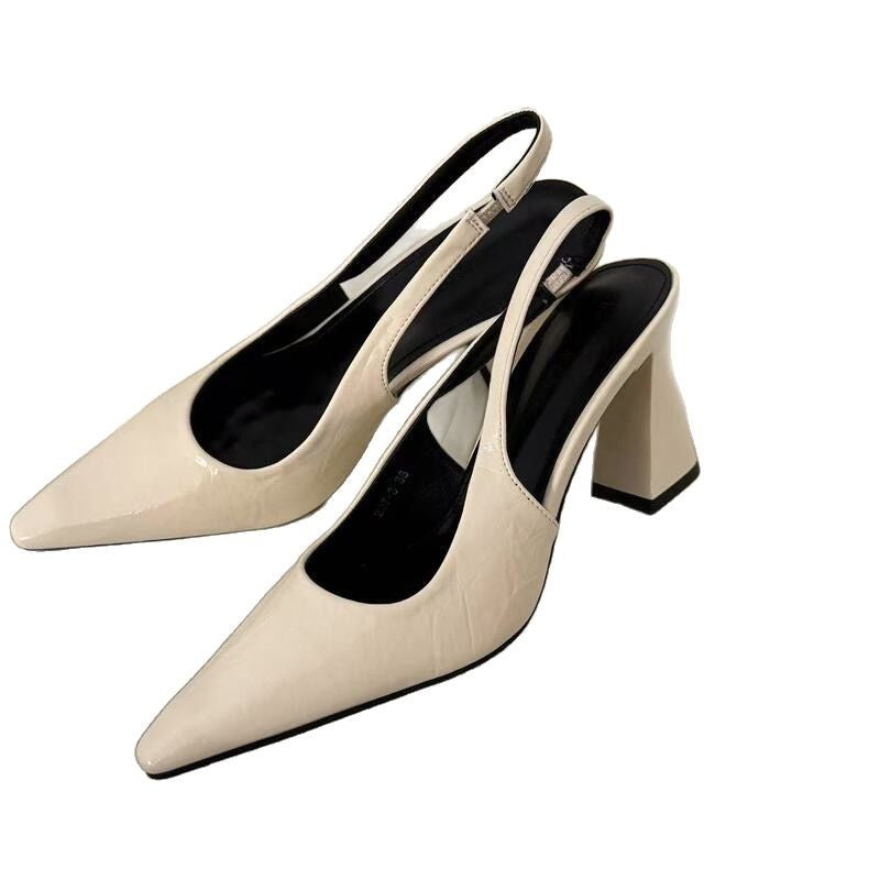 Damen Slingpumps mit Blockabsatz EB