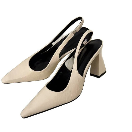 Damen Slingpumps mit Blockabsatz EB