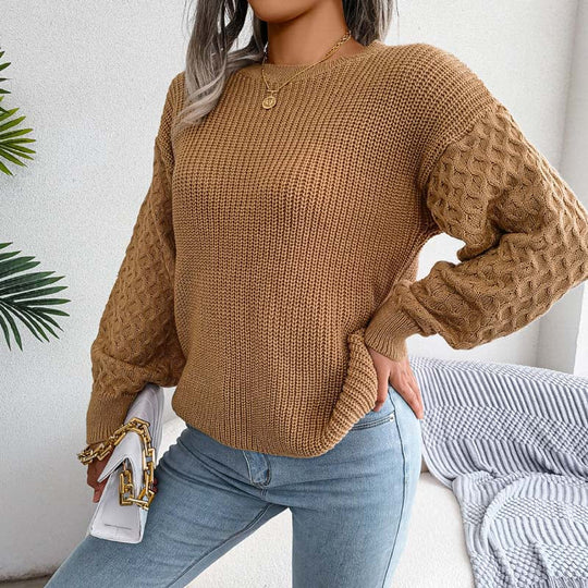 EB | Einfarbige Strickpullover