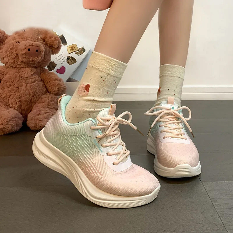 Damen Modische und leichte Laufschuhe mit flexibler Dämpfungstechnologie EB