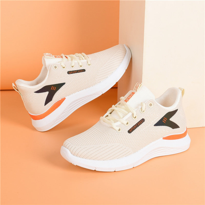 Damen Atmungsaktive und bequeme Sport Sneakers mit rutschfester Sohle EB