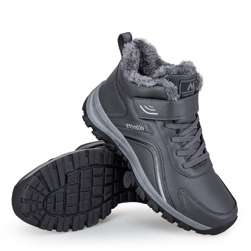 Damen warme Winterboots mit isolierender Fütterung und rutschfester Sohle EB