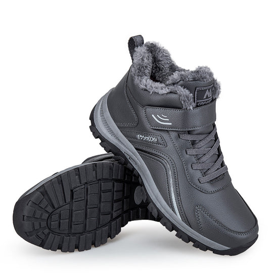 Damen warme Winterboots mit isolierender Fütterung und rutschfester Sohle EB