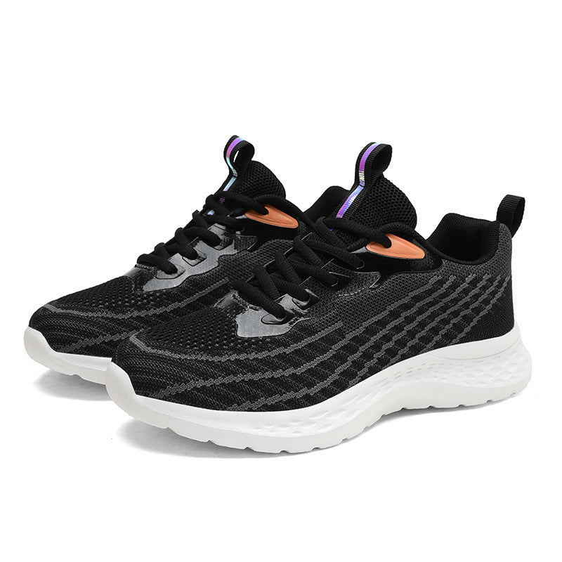 Damen Sportliche Lauf-Sneaker mit atmungsaktivem Mesh und dämpfender Sohle EB