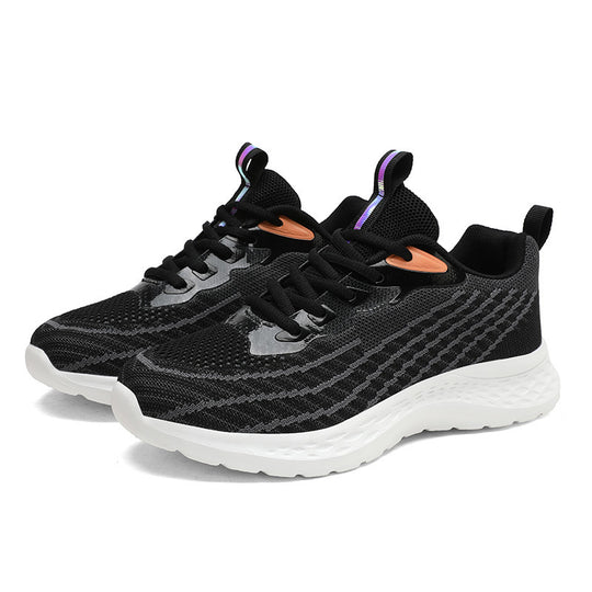 Damen Sportliche Lauf-Sneaker mit atmungsaktivem Mesh und dämpfender Sohle EB
