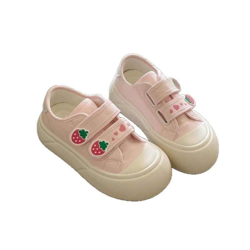 Damen Sneakers mit farbigen Knopf-Details und flexiblem Design EB