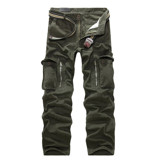 Herren Cargo-Hose mit praktischen Reißverschlusstaschen und elastischem Bund EB