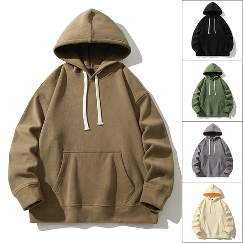 Damen Kuscheliger Kapuzenpullover aus hochwertiger Baumwolle EB