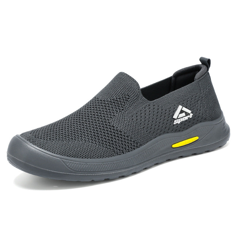 Damen atmungsaktive Slip-On Sportschuhe mit rutschfester Sohle EB