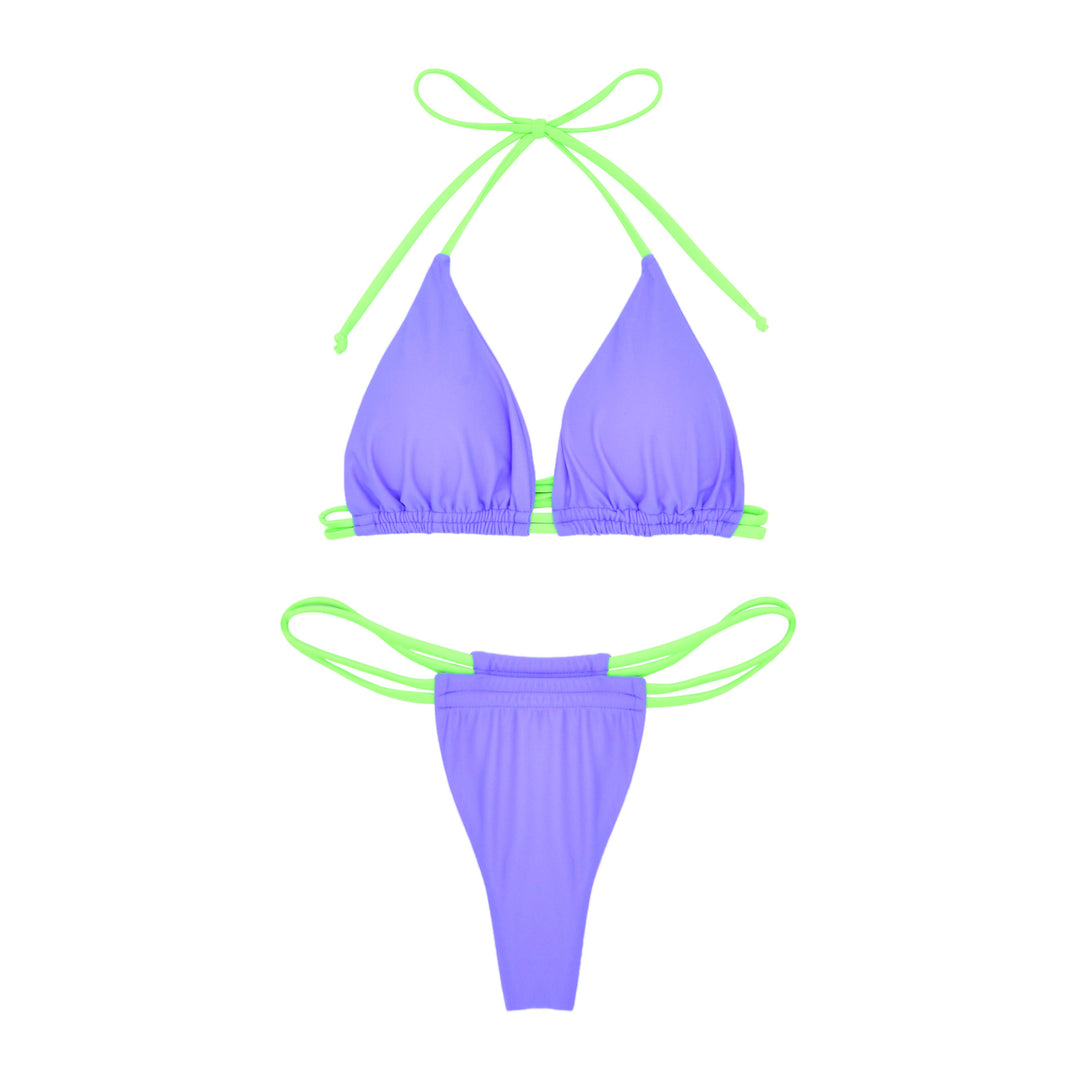 Damen Triangel-Bikini mit Anpassbarem Schlaufensystem EB