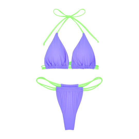 Damen Triangel-Bikini mit Anpassbarem Schlaufensystem EB
