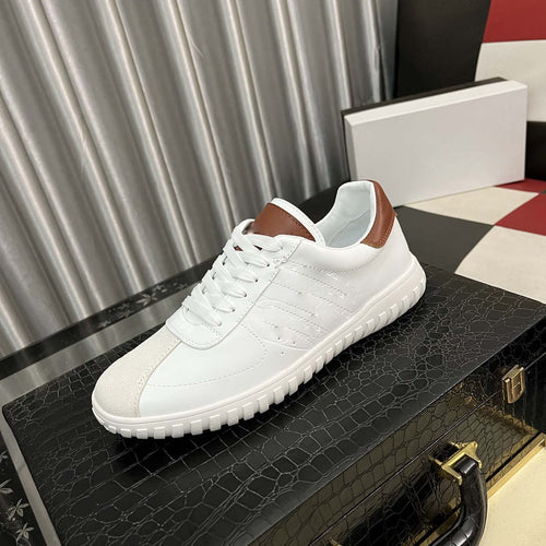 Damen Sportliche Sneaker mit stylischen Lederakzenten EB