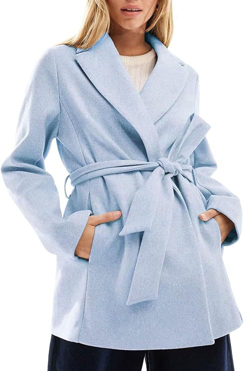 Damen Elegante und bequeme Wickeljacke EB