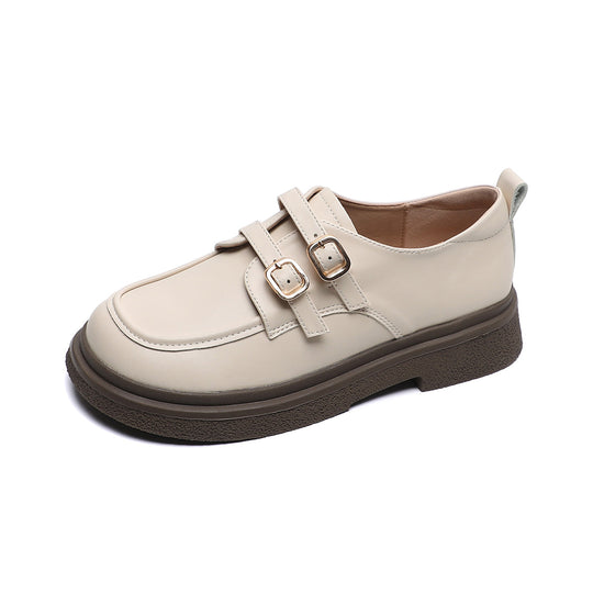 Damen modische Schnürschuhe mit Doppelriegelschnallen EB