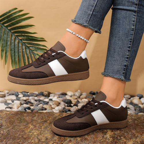 Damen Sneakers im modernen Sportschnitt mit rutschfester Gummisohle EB
