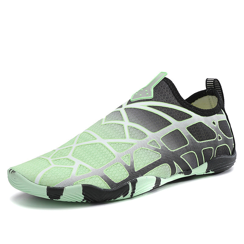 Damen Aqua-Schuhe mit rutschfester Sohle und elastischem Schnellschnürsystem EB