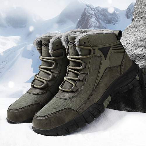 Damen Winterliche Wanderschuhe mit isolierendem Innenfutter und rutschfester Sohle EB