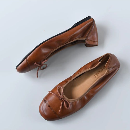 Damen Ballerinas mit elegantem Schleifen-Design und bequemer Passform EB