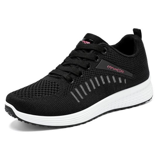 Damen Sportliche Laufschuhe mit atmungsaktivem Mesh-Obermaterial EB