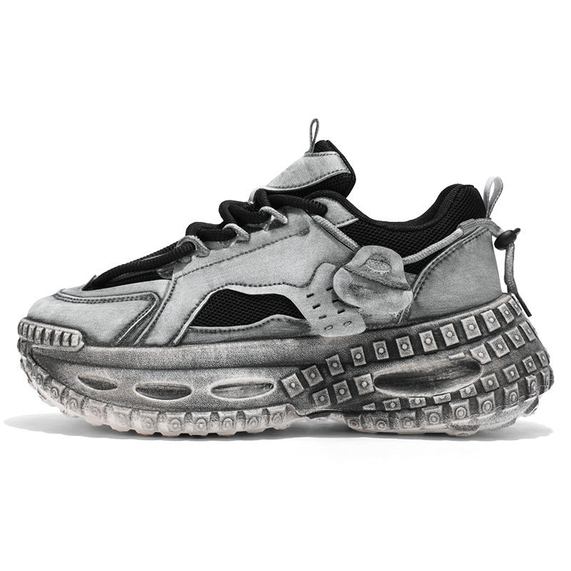Damen Sportliche Sneakers mit innovativem Sohlenprofil und atmungsaktiver Mesh-Konstruktion EB