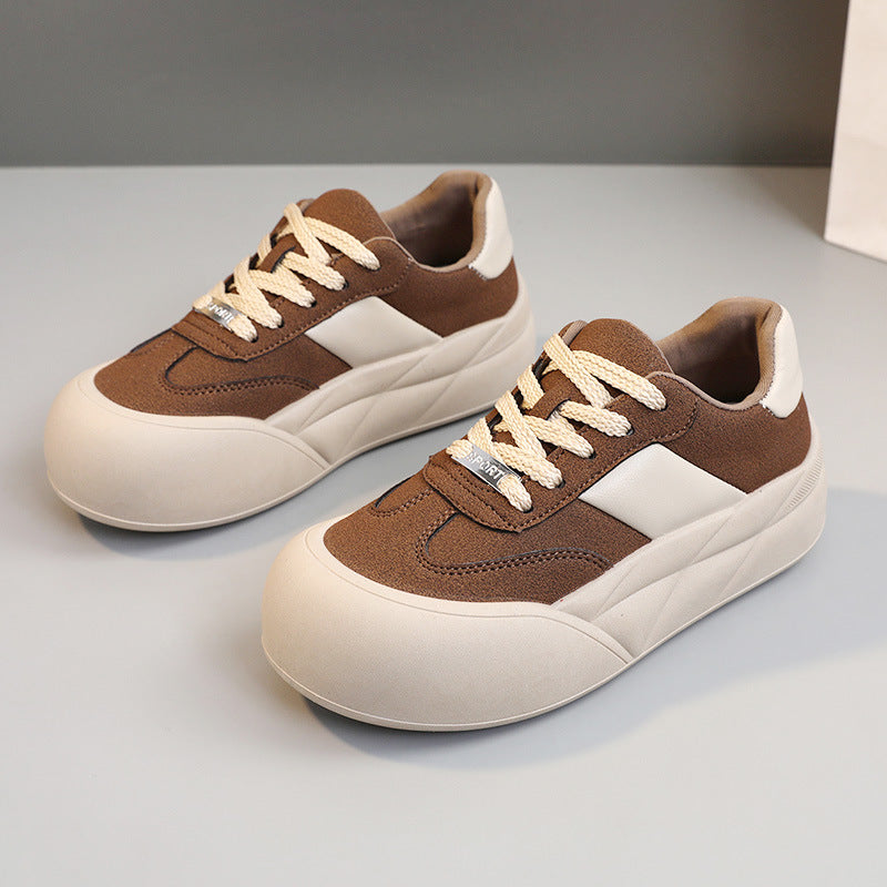 Damen komfortable Sneaker mit dämpfendem Sohlenprofil und atmungsaktivem Obermaterial EB