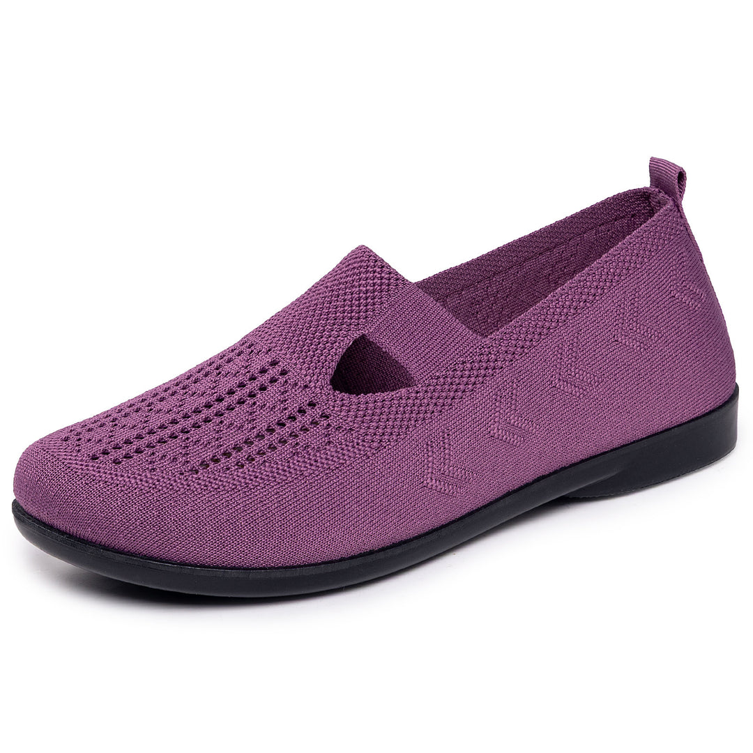 Damen Komfortable und atmungsaktive Freizeit-Slipper EB