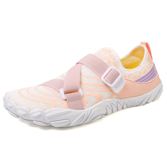 Damen Schwimmschuhe mit verstellbarem Klettverschluss und rutschfester Sohle EB