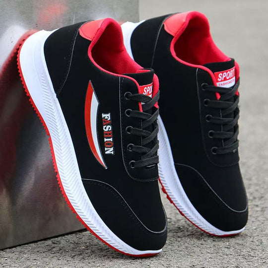 Damen Sportliche Sneaker mit atmungsaktiver Oberflächenstruktur und dämpfender Sohle EB