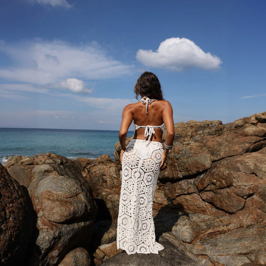 Damen Häkelkleid EB