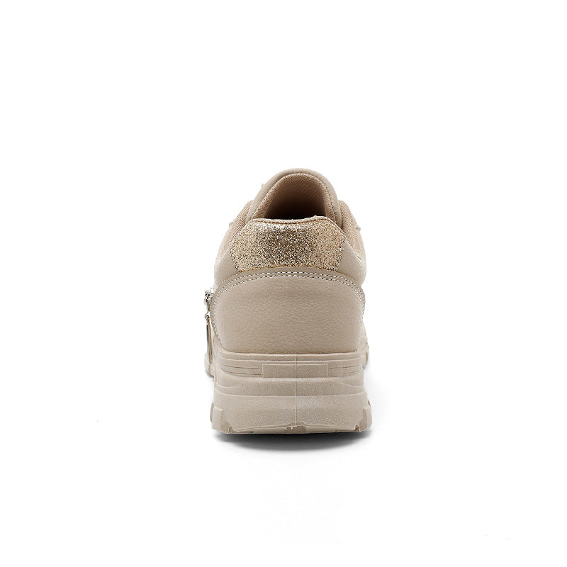 Damen Chunky Sneakers mit modischem Glitzer-Akzent und robustem Design EB
