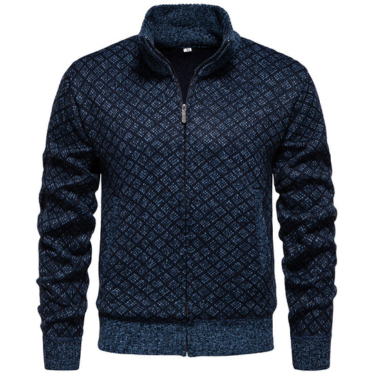 Herren gesteppte Sweatjacke EB