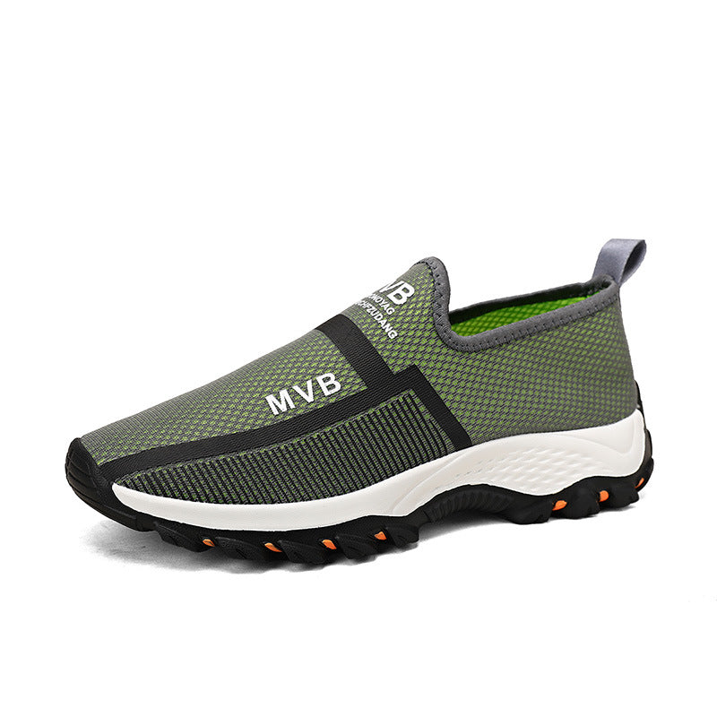 Damen Atmungsaktive Slip-On Sportschuhe mit rutschfester Sohle EB