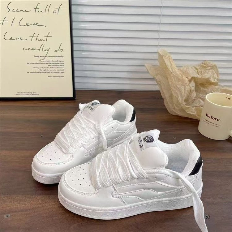 Damen Modische Freizeitschuhe mit atmungsaktivem Obermaterial und rutschfester Sohle EB