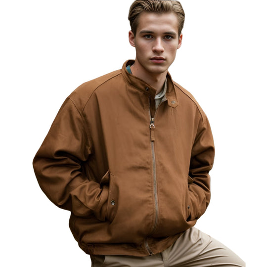 Herren funktionale Outdoor-Jacke mit verstellbarem Kapuzenkragen und praktischen Reißverschlusstaschen EB