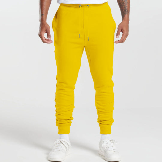 Herren Sportsweatpants mit gestreifen elastischen Bündchen und praktischen Seitentaschen EB