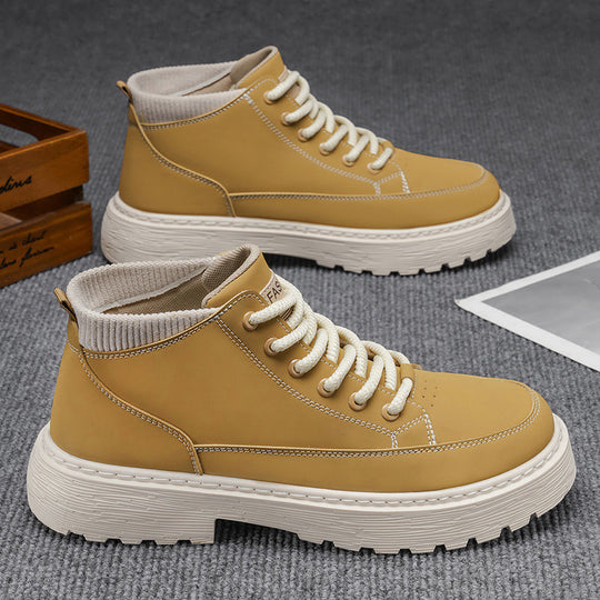 Damen Sportliche High-Top Sneakers mit gepolsterter Ferse und rutschfester Sohle EB
