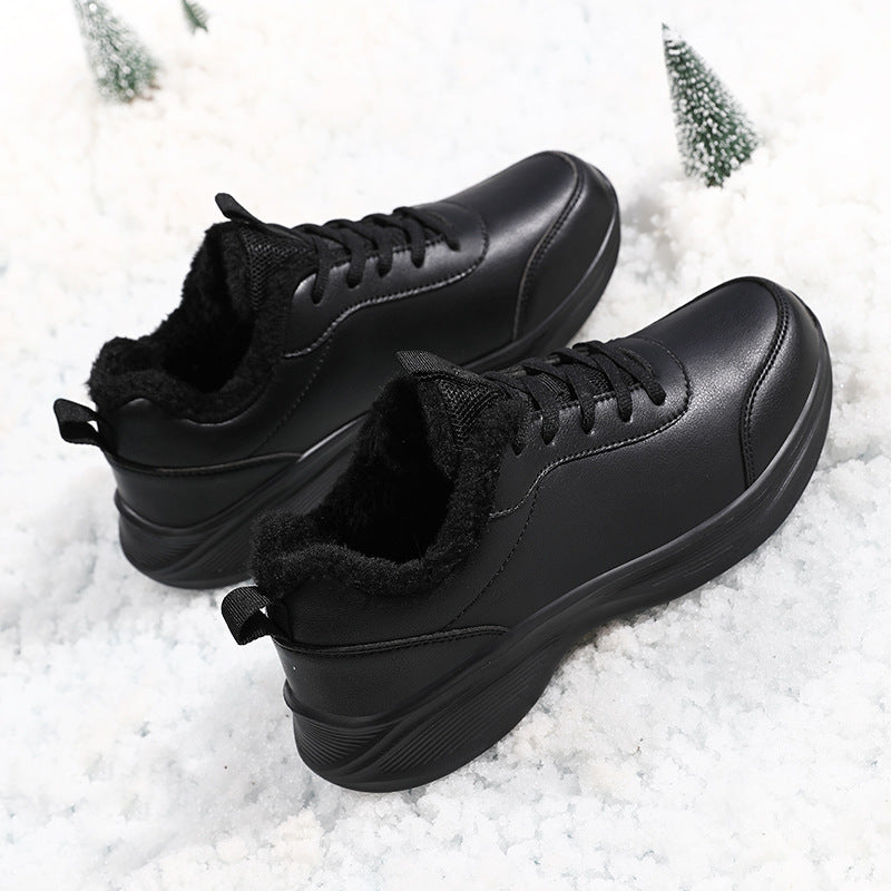Damen modische Freizeitschuhe mit wärmendem Innenfutter und rutschfester Sohle EB