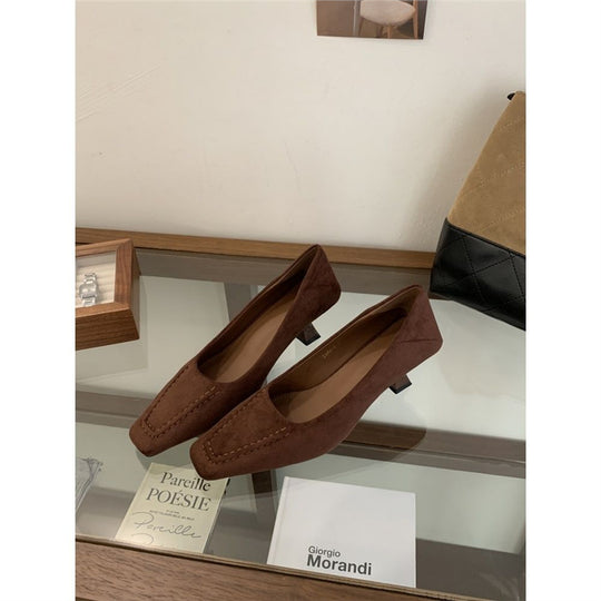 Damen modische Slingback-Pumps mit eleganter Kappe EB