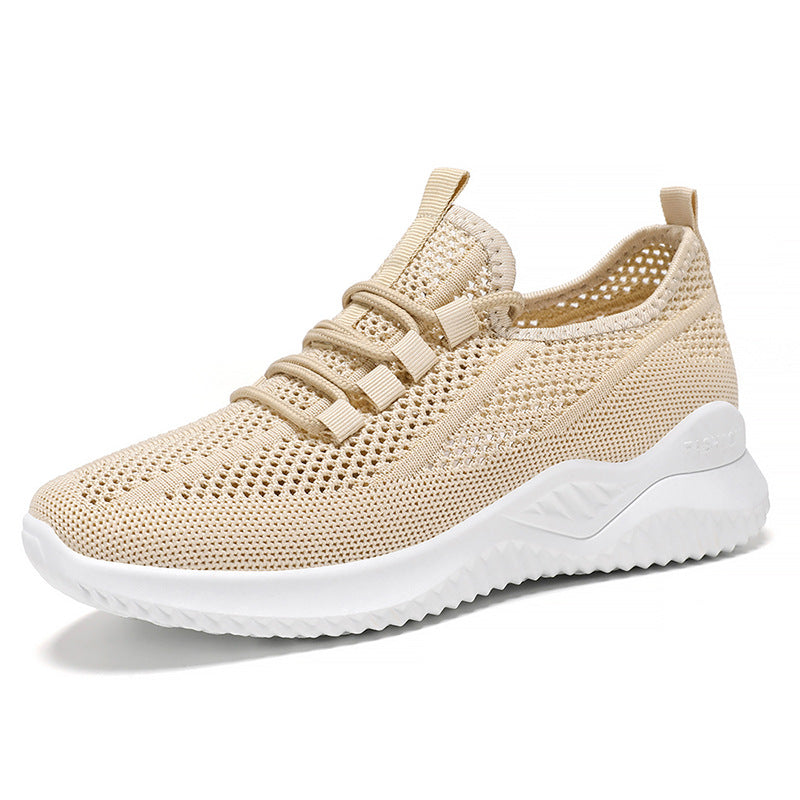 Damen Atmungsaktive Sport-Sneaker mit dreidimensionalem Obermaterial EB