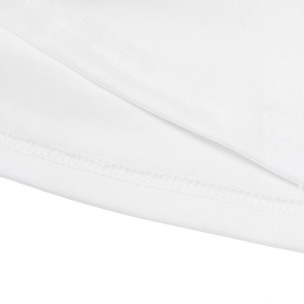 Damen Crop-T-Shirt mit fesselndem Statementdruck EB