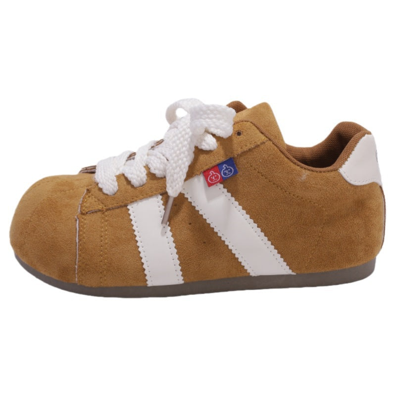 Damen Komfortable Sneaker aus hochwertigem Wildleder mit klassischem Design EB