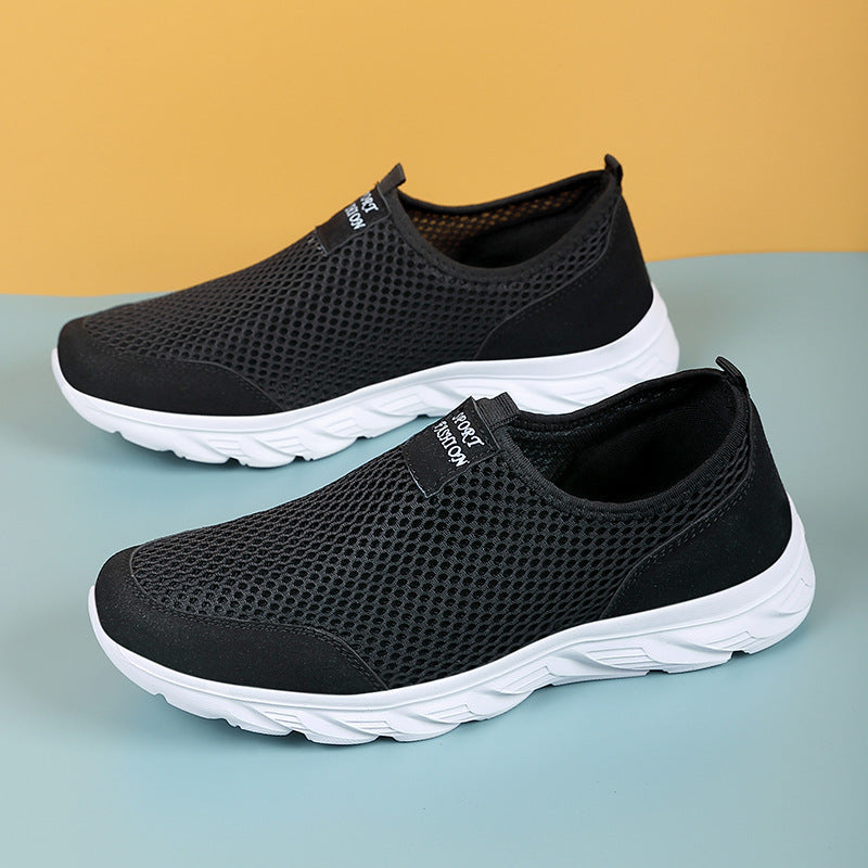 Damen Atmungsaktive Slip-On Freizeitschuhe EB