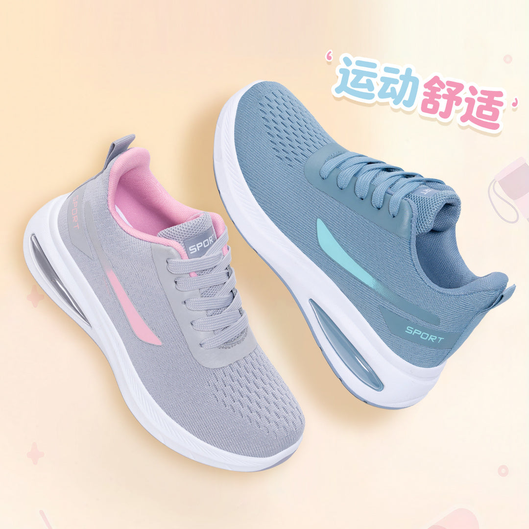 Damen Atmungsaktive Sport Sneakers mit Dämpfungstechnologie EB