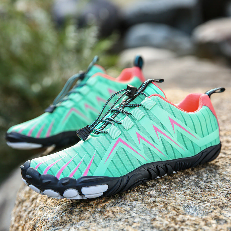 Damen nan elastischer Aquasport-Schuh mit Schnellzugverschluss, rutschfester Gummisohle und flexiblem Zehenschutz EB