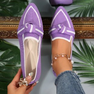 Damen Atmungsaktive und modische Slip-On Ballerinas EB