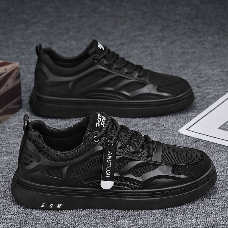 Damen Sportliche Sneakers mit atmungsaktivem Mesh-Obermaterial und flexibler Laufsohle EB