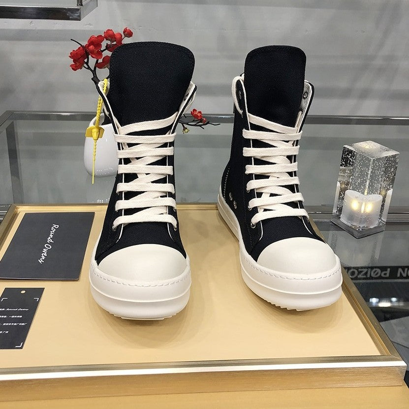 Damen modische High-Top Sneakers mit Plateau EB