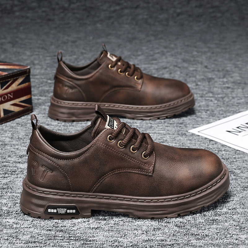 Herren Schnürschuhe aus Leder EB