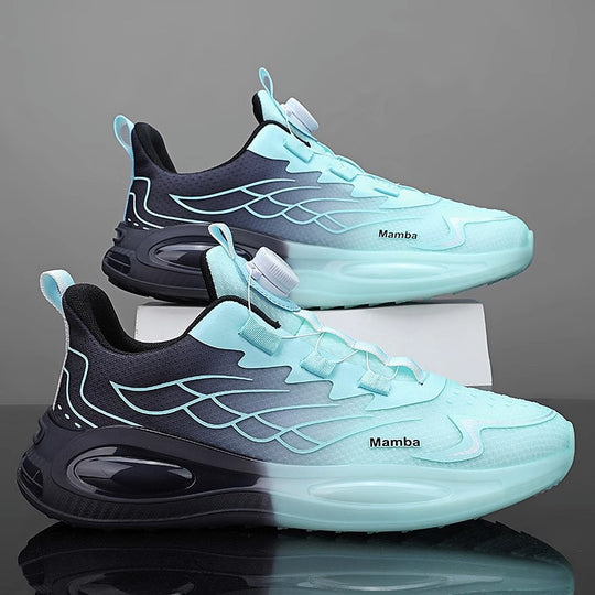 Unisex Performance-Sneaker mit BOA-Drehverschluss, luftgepolsterter Hohlkammer‑Zwischensohle und atmungsaktivem Strickoberteil EB