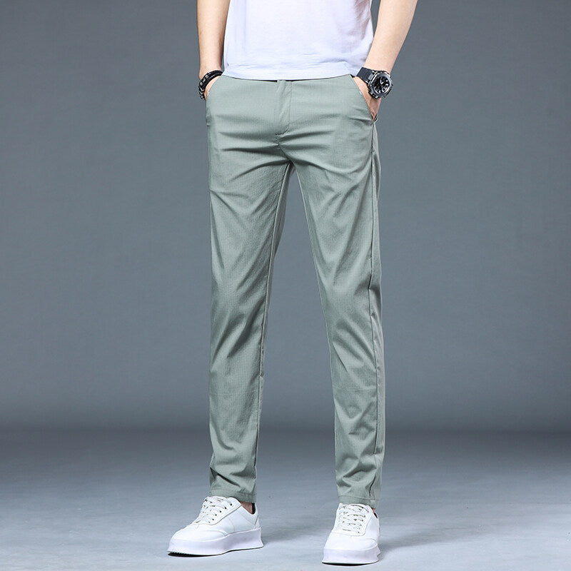 Herren luftige Freizeithosen im modernen Slim-Fit Design EB
